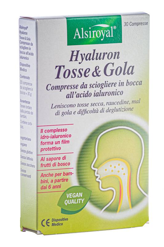 HYALURON TOSSE & GOLA 30CPR - Lovesano