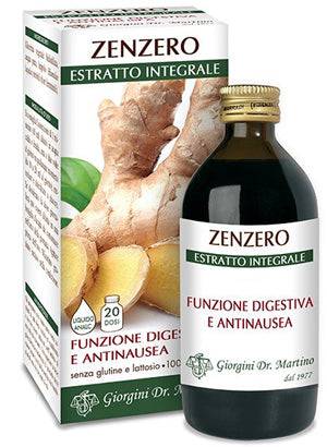ZENZERO ESTR INTEGR 200ML GIOR - Lovesano