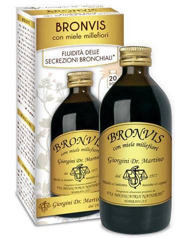 BRONVIS CON MIELE MILLEF 200ML - Lovesano