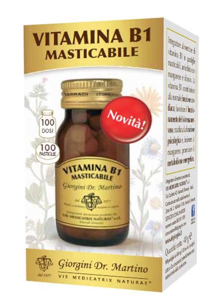 VITAMINA B1 MASTICABILE100PAST - Lovesano