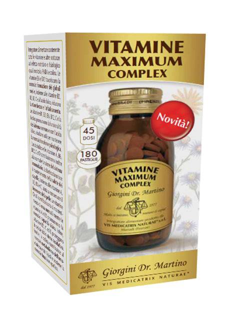 VITAMINE MAXIMUM COMPL 180PAST - Lovesano