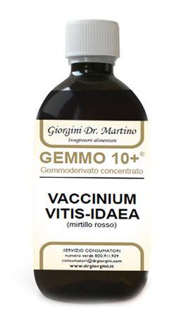 MIRTILLO ROSSO Gemme 10+ 500ml SerVis - Lovesano
