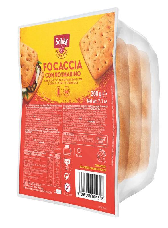 SCHAR FOCACCIA C/ROSMARINO200G - Lovesano