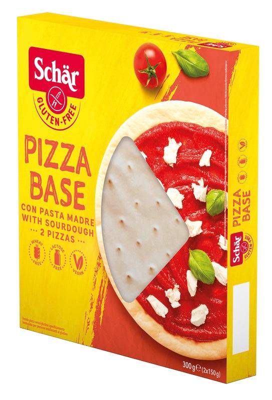 SCHAR Pizza Base S/G 2x150g - Lovesano