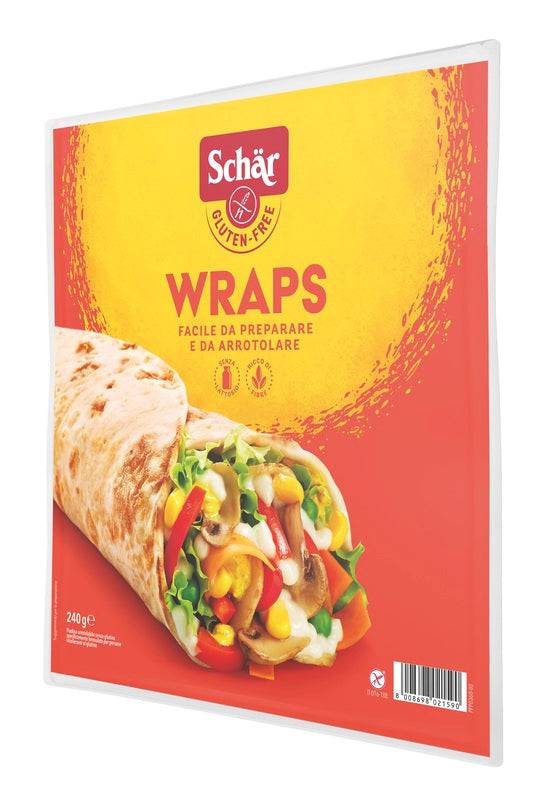 SCHAR WRAPS PIADINA ARROT 240G - Lovesano