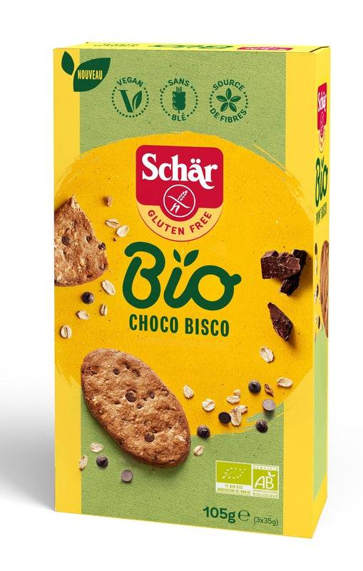 SCHAR BIO CHOCO BISCO 105G - Lovesano