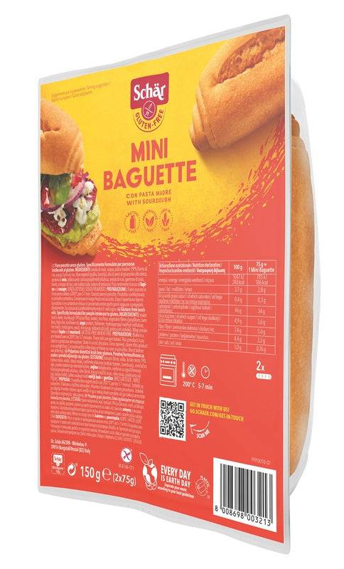 SCHAR Duo Mini Baguette 150g - Lovesano