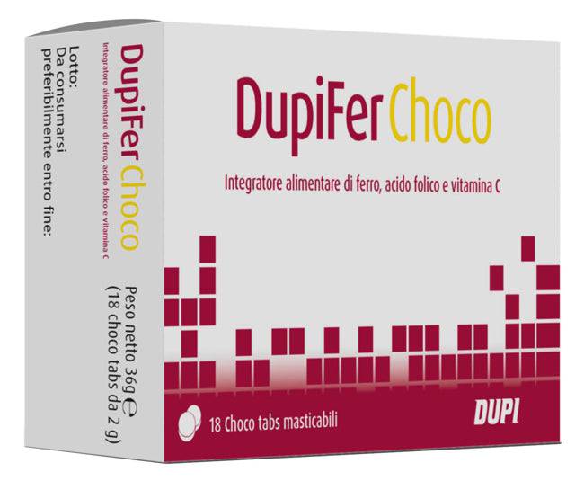 DUPIFER CHOCO 18CHOCO TABS - Lovesano