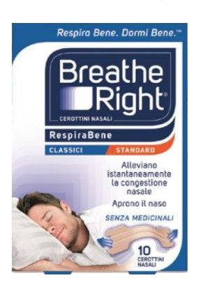 BREATH RIGHT CLASSICI 10PZ - Lovesano