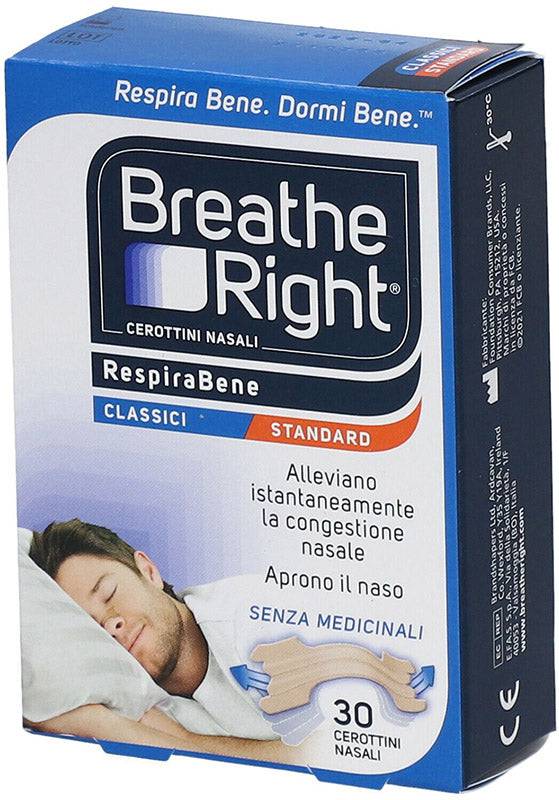 BREATH RIGHT CLASSICI 30PZ - Lovesano