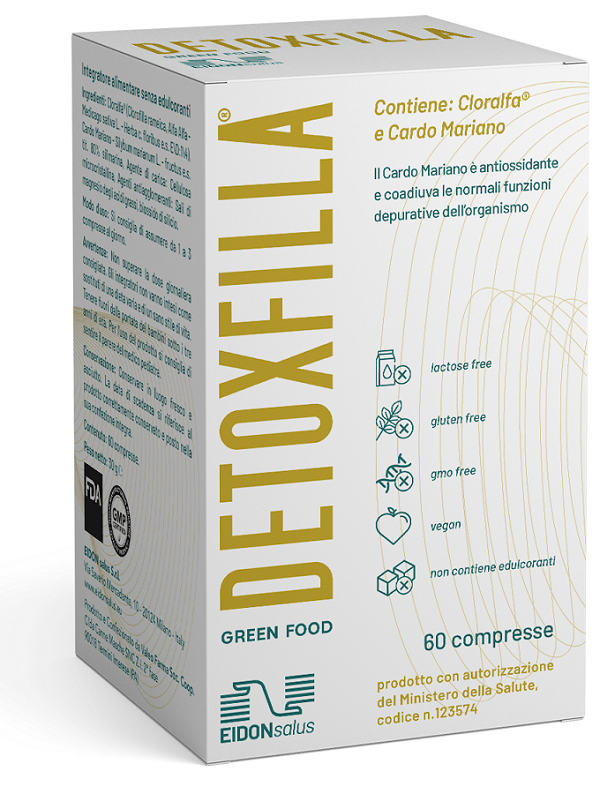 DETOXFILLA 60 Cpr 500mg - Lovesano