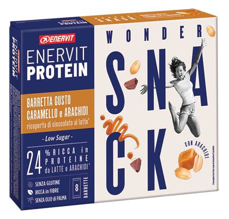 ENERVIT PROTEIN SNACK CAR 8BAR - Lovesano