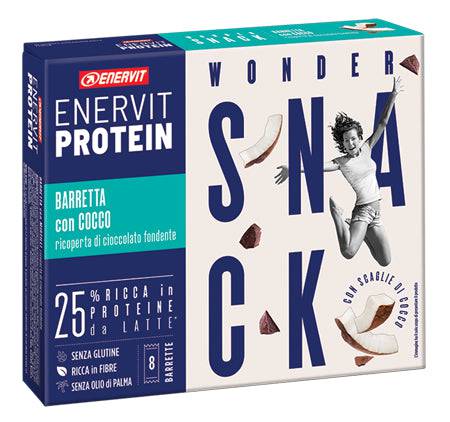 ENERVIT PROTEIN SNACK COCC8BAR - Lovesano