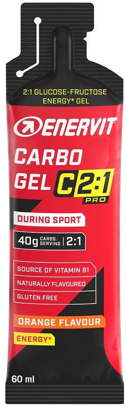 ENERVIT C2 1 Carbo Gel Orange - Lovesano