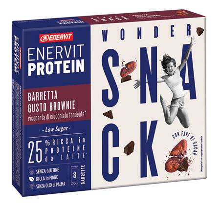 ENERVIT Protein Snack Brow. 8pz - Lovesano