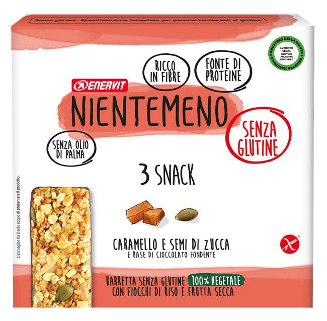 NIENTEMENO Barretta Carota e Semi Zucca 3x23g - Lovesano