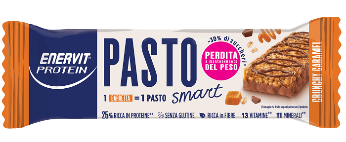 ENERVIT Protein Sost.Crunchy Caram. - Lovesano