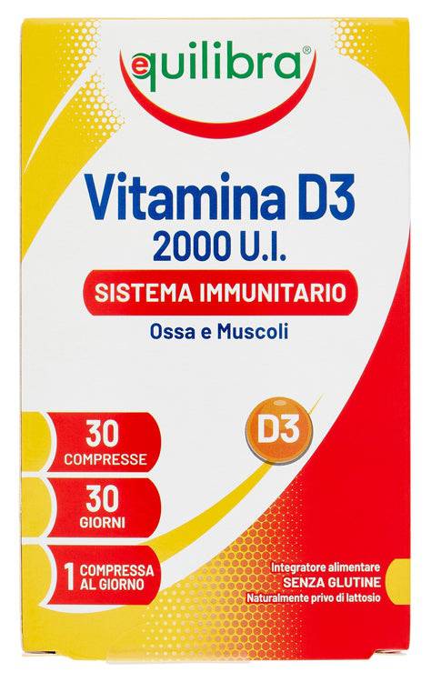 VITAMINA D3 2000UI 30CPR - Lovesano