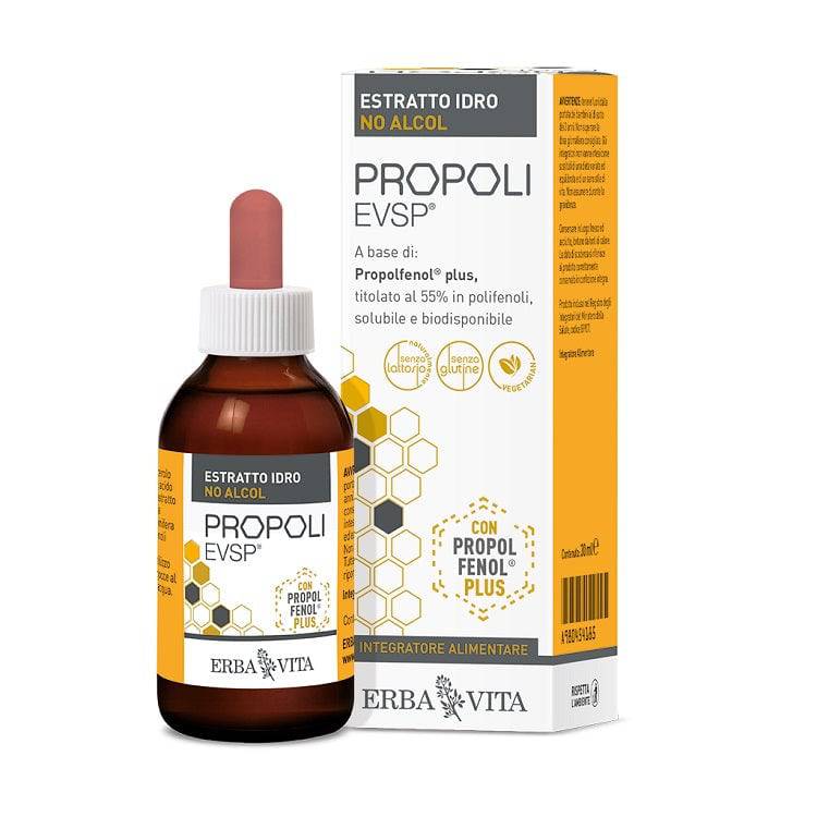 PROPOLI NO ALCOL 30ML EBV - Lovesano