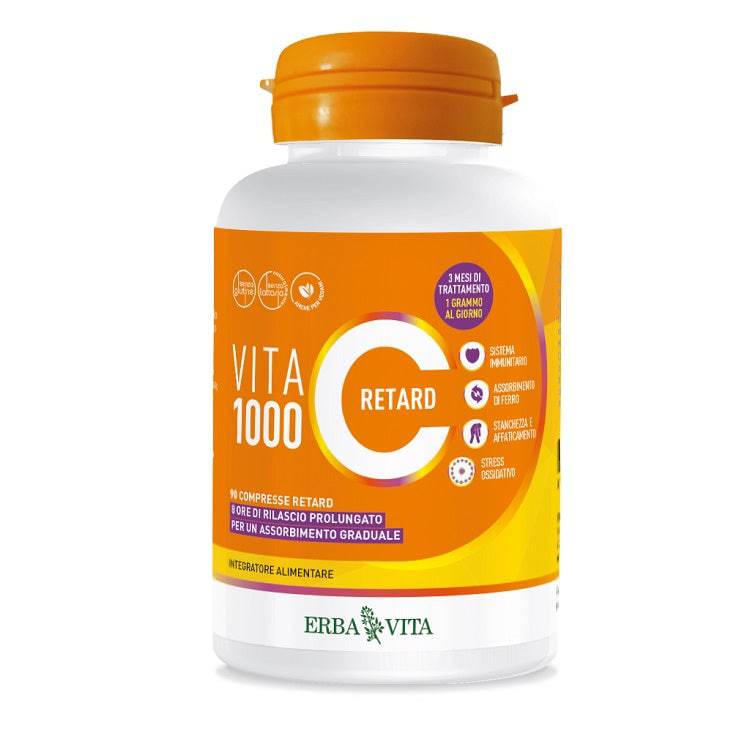 VITA C 1000 RETARD 90CPR - Lovesano