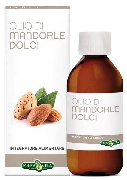 OLIO MANDORLE DOLCI 100ML EBV - Lovesano