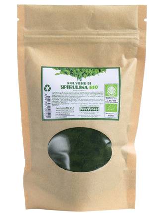SPIRULINA POLVERE BIO 200G - Lovesano