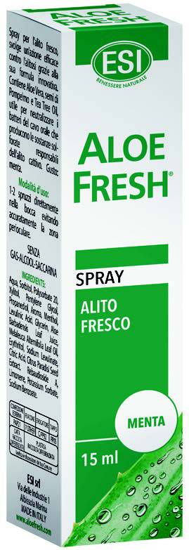 ESI ALOE FRESH SPRAY ALITO MENTA - Lovesano