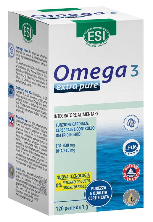 ESI OMEGA 3 EXTRA PURE 120PRL - Lovesano