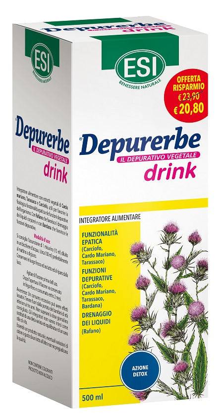 ESI DEPURERBE DRINK 500ML - Lovesano