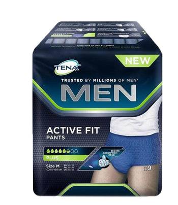 Tena Men Pants Active Fit M 9p - Lovesano