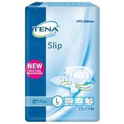 TENA SLIP PLUS PANN L 10PZ - Lovesano
