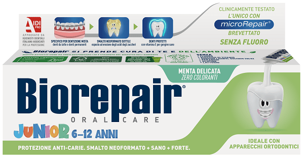 BIOREPAIR JUNIOR 7/14 ANNI 75ML - Lovesano