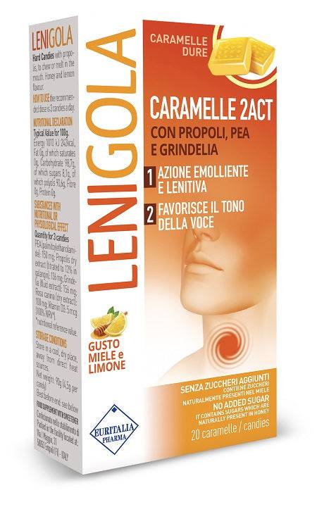 LENIGOLA Caramelle Dure Erbe 20pz - Lovesano