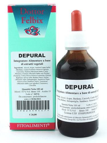 DEPURAL GOCCE 100ML - Lovesano
