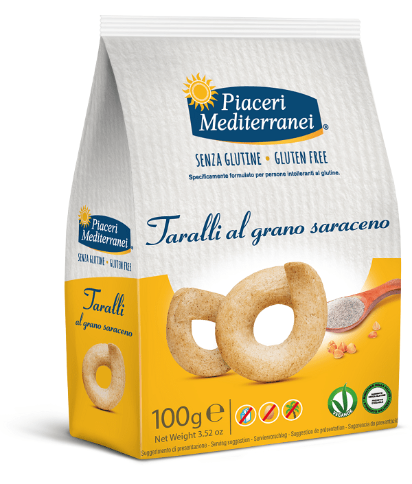 PIACERI MEDIT TARALLI SARACENO - Lovesano