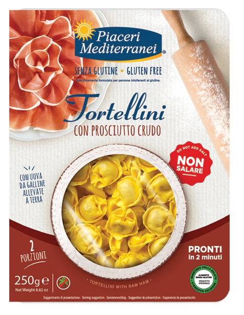 PIACERI MEDITERRANEI Tortellini Prosciutto Crudo 250gr. - Lovesano