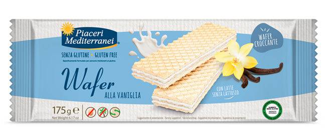 PIACERI MEDITERRANEI Wafer Vaniglia 175g - Lovesano