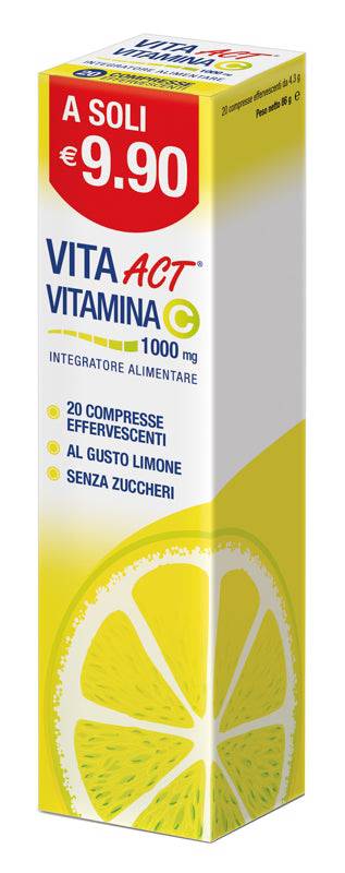 VITA ACT VITAMINA C 1000 20CPR - Lovesano