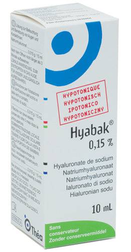 HYABAK 0,15% SOL OFTALM 10ML - Lovesano