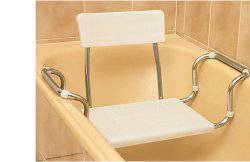 FARMACARE Sedile Vasca Plastica C/Schienale - Lovesano