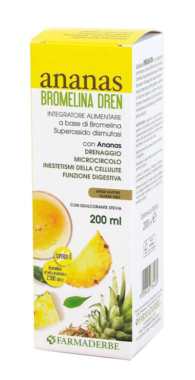 ANANAS BROMELINA DREN 200ML - Lovesano