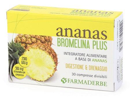 ANANAS BROMELINA PLUS 30CPR - Lovesano