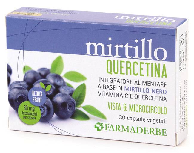 MIRTILLO QUERCETINA 30CPS - Lovesano