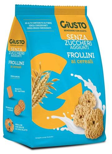 GIUSTO S/Z Frollini Cereali 350g - Lovesano