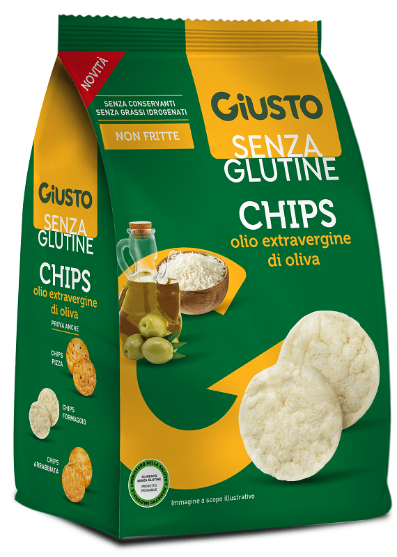 GIUSTO S/G Chips Olio Evo 40g - Lovesano 