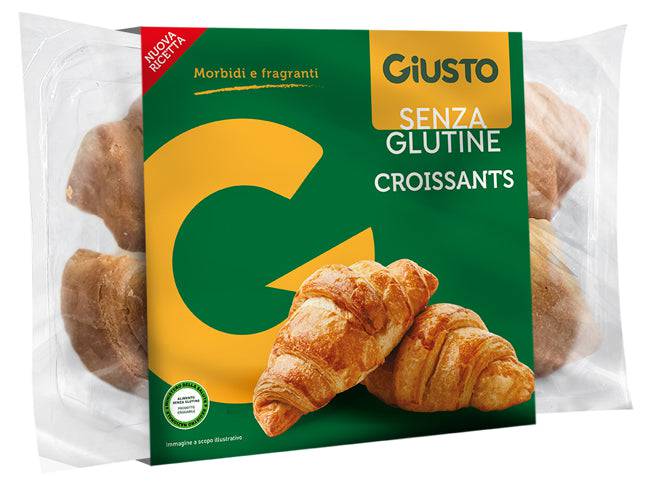 GIUSTO S/G Croissants 4x80g - Lovesano