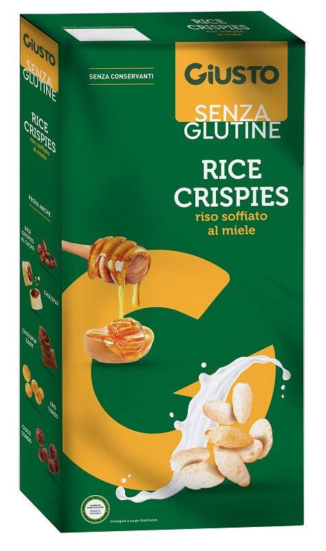 GIUSTO S/G RICE CRISPIES 250G - Lovesano