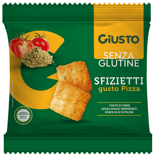 GIUSTO S/G Sfizietti Gusto Pizza 40g - Lovesano