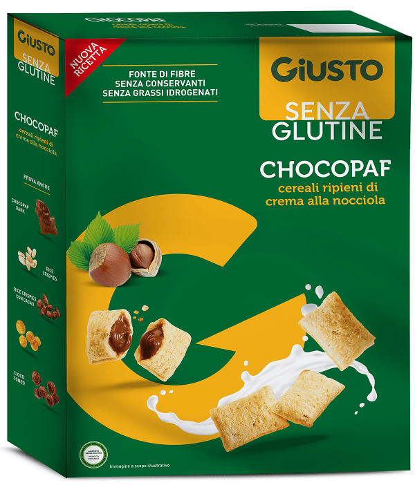 GIUSTO S/G CHOCOPAF 300G - Lovesano