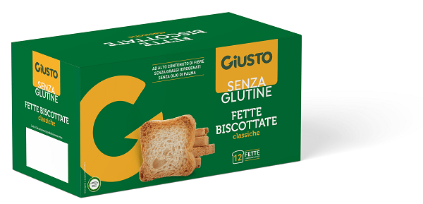 GIUSTO S/G Fette Biscottate 250g - Lovesano 